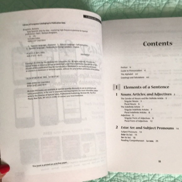 Learn Spanish language book - Picture 3 of 3